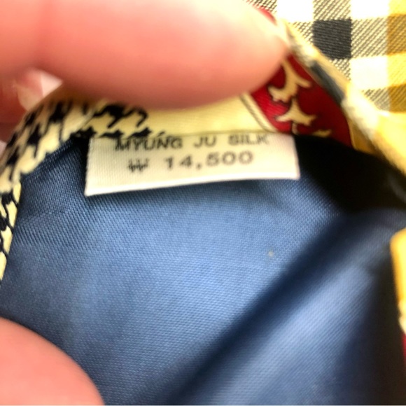 Rene Chagal Handmade Vintage Men’s Necktie - Picture 11 of 12